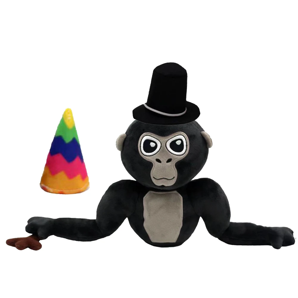 28cm Gorilla Tag Monke peluche carino morbido farcito cartone animato Anime decorazione della casa bambole Kawaii cuscino regalo di compleanno per