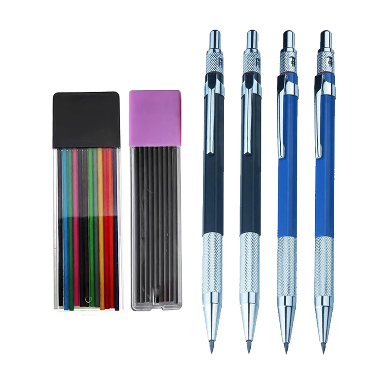 Thick-headed Mechanical Pencil Colored Pencils  2B Automatic Pen For Students Non-Toxic Mechanical Pencil For Beginners