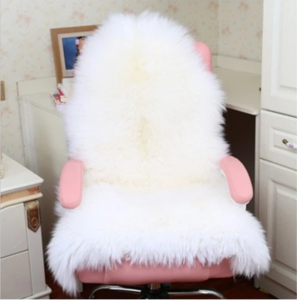 Australian sheepskin cushion, fur integrated pure wool carpet, floor mat, bay window mat, sofa mat, bedside carpet, chair mat