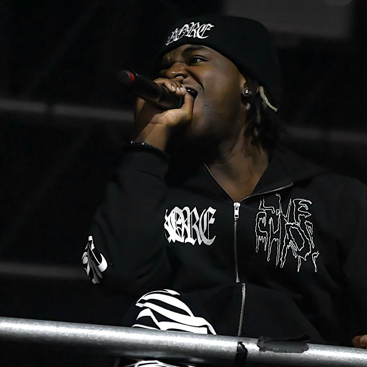 

Худи Ken Carson Chaos Tour на молнии, свободного кроя, с открытым кардиганом, для молодежи, на все сезоны, модная одежда