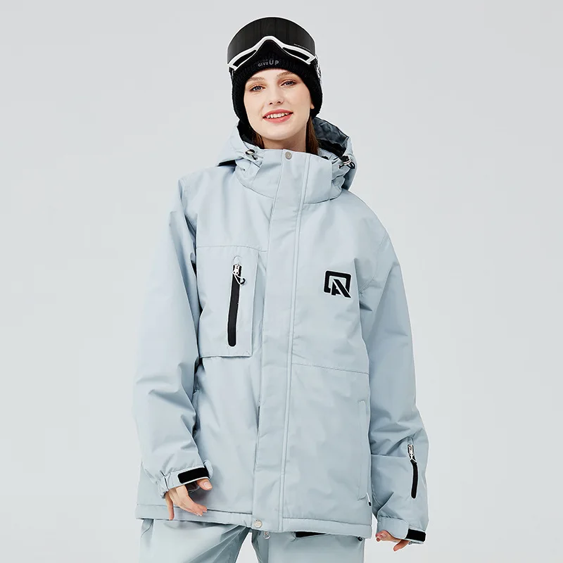 

2023 men's and women's winter outdoor skiing clothes, warm and cold resistant single and double board skiing clothes, new style