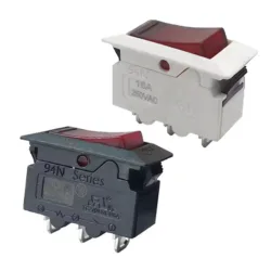 94N series 16A overload protector Kuoyuh rocker switch circuit breaker for power strip (1 PACK)