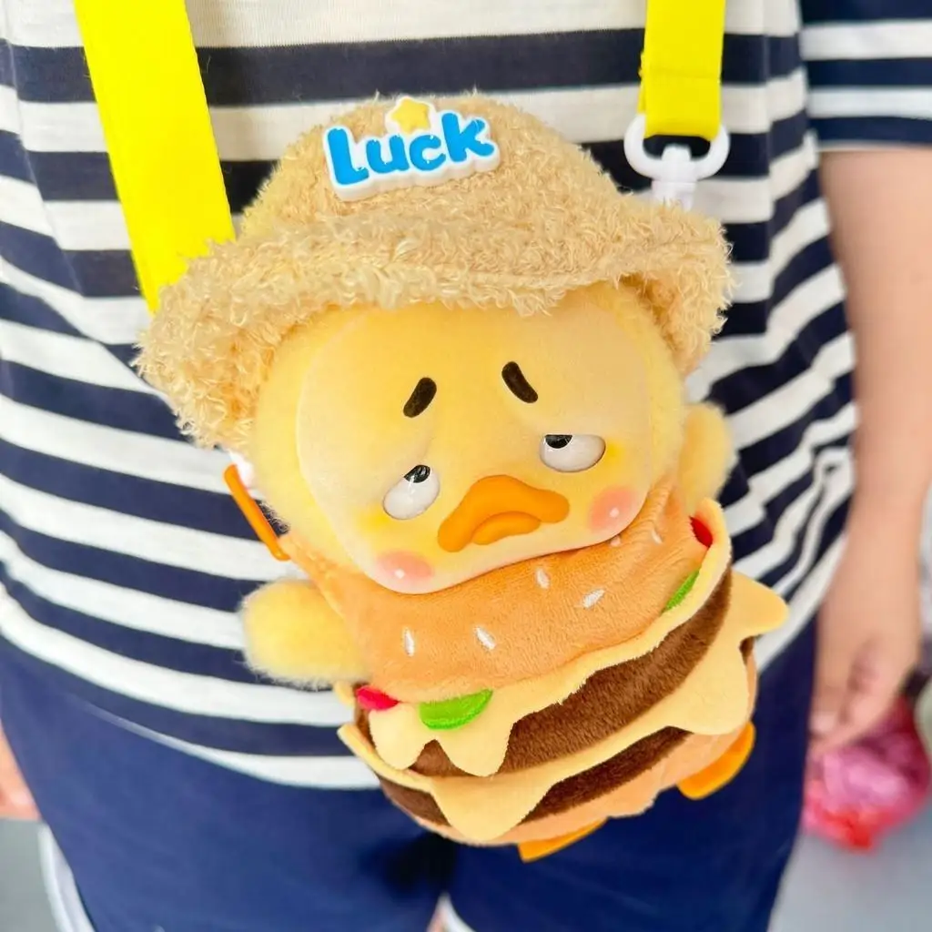 For Upset duck Plush Series Baby Clothes Accessories Small Yellow Duck Doll Clothes