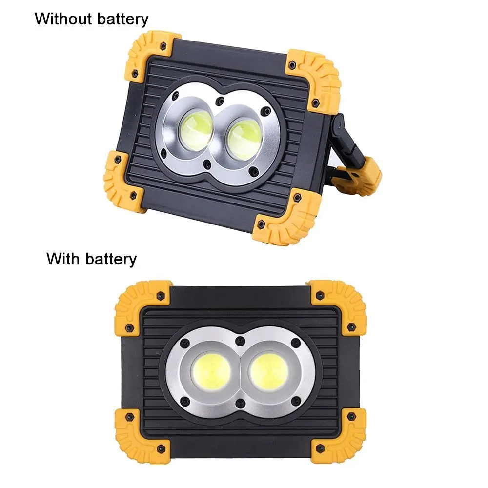 New Floodlight USB Rechargeable Camping Lamp Searchlight Flashlight COB LED Work Light