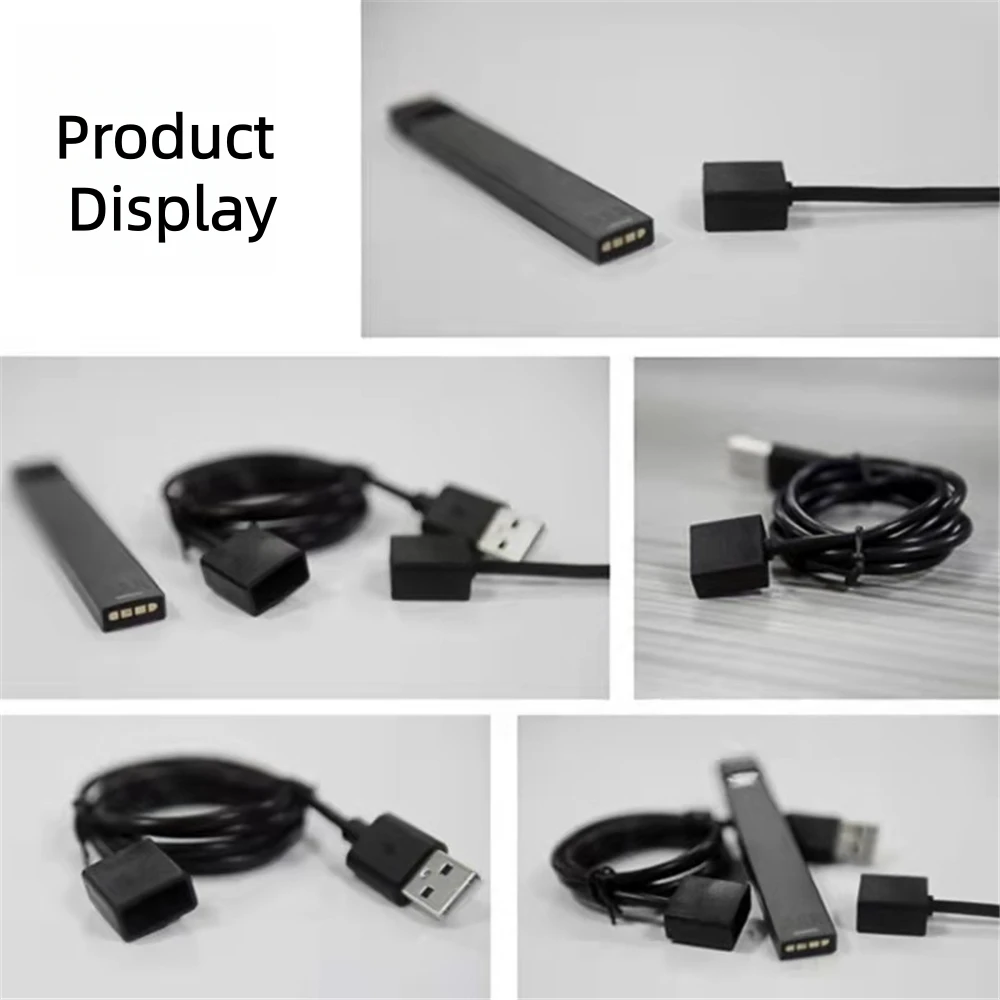 Kabel ładujący JUUL - szybki kabel magnetyczny USB 2.0, 80 cm do e-papierosa JUUL, akcesoria do e-papierosa JUUL
