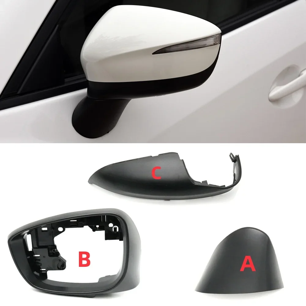 

Car Side Mirror Lower Cover Rearview mirror Housing Frame For Mazda CX-5 2015 2016 CX-3 2016-2019