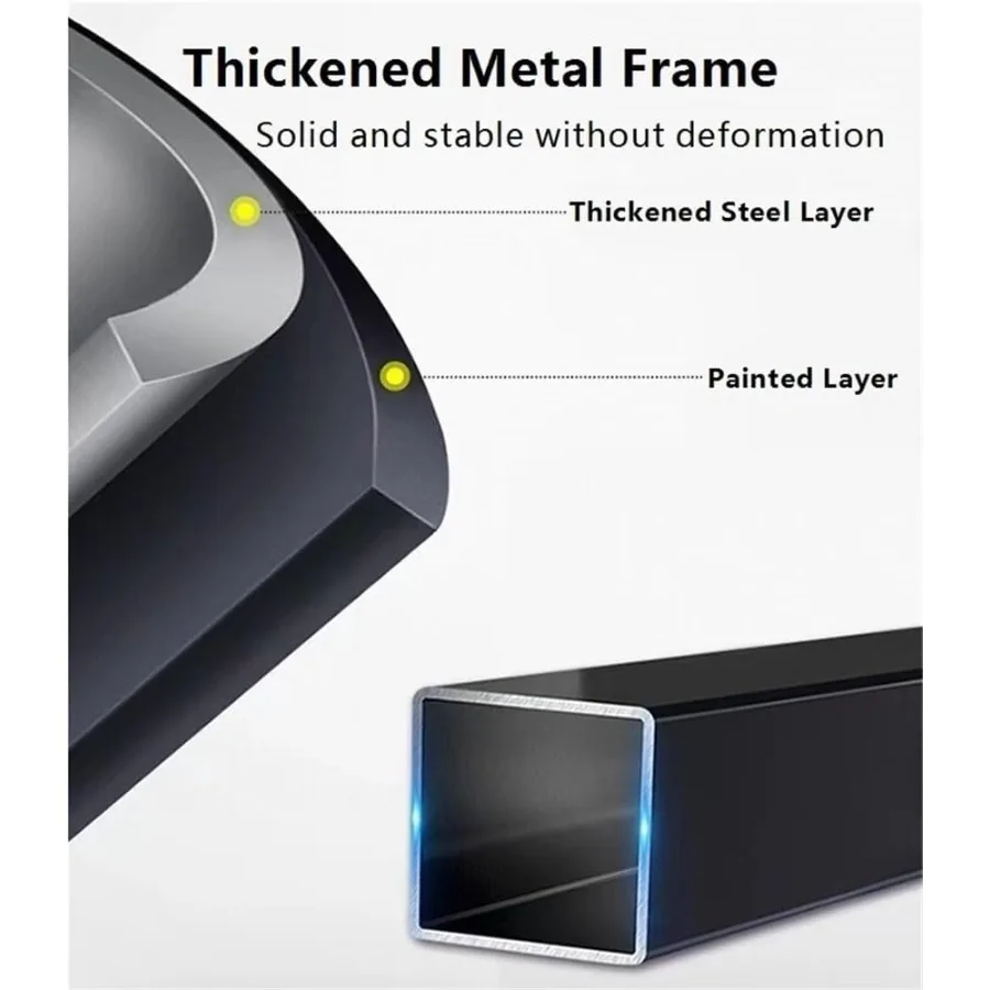 Modern Robot Vacuum Storage Rack Vacuum Stand End Table for Bedroom Living Room Dorm Room Hallway Entryway Heavy-Duty Steel Fra