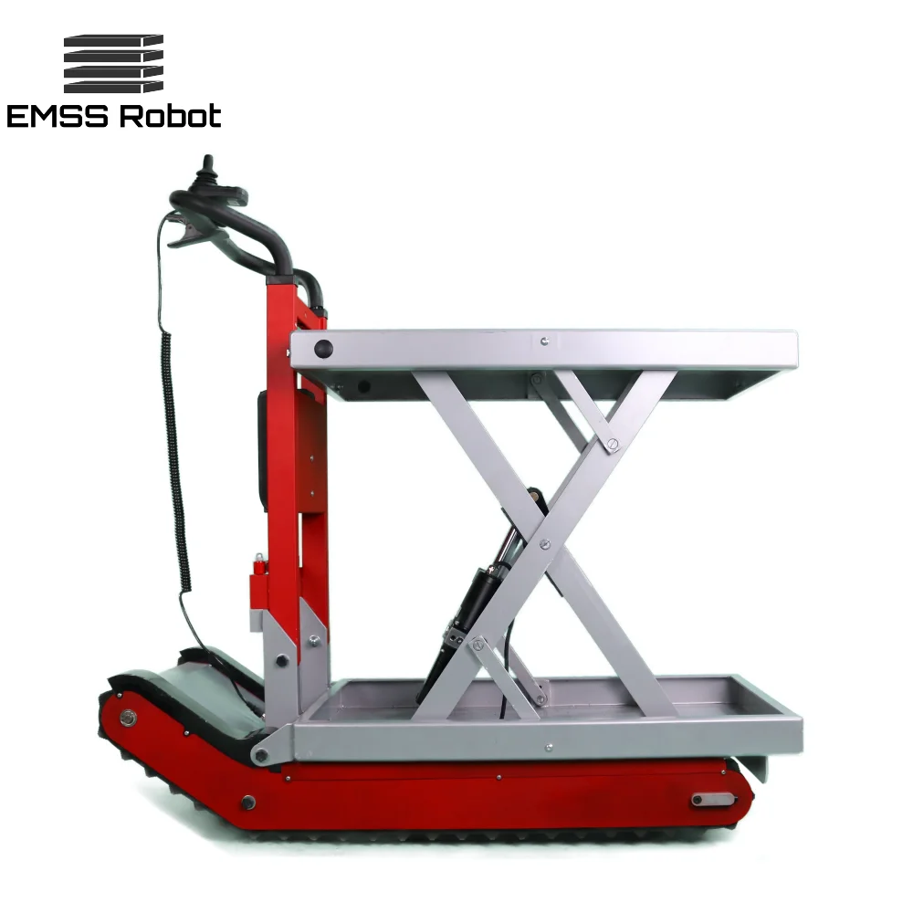 Transportasi Baterai Troli Bermotor Transportasi Listrik Portabel Lithium Climber Bertenaga Gerobak Tangan Lipat Tugas Berat