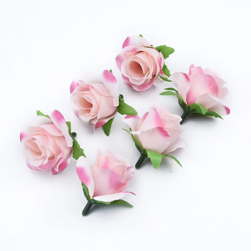 20 stücke Künstliche Pflanzen Dekorative Blumen Brosche Braut Handgelenk Diy Weihnachten Dekorationen für Haus Billig Künstliche Blumen – Detail 23