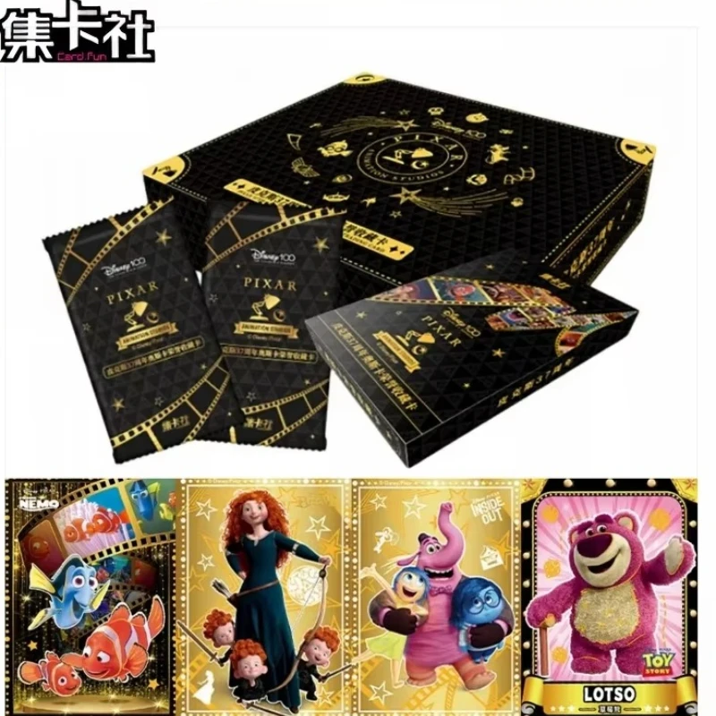 CARD.FUN Disney Pixar Trading Cards 37th Anniversary Collectible Cards Movie Merch Gifts For Collectors & Kids Players Series