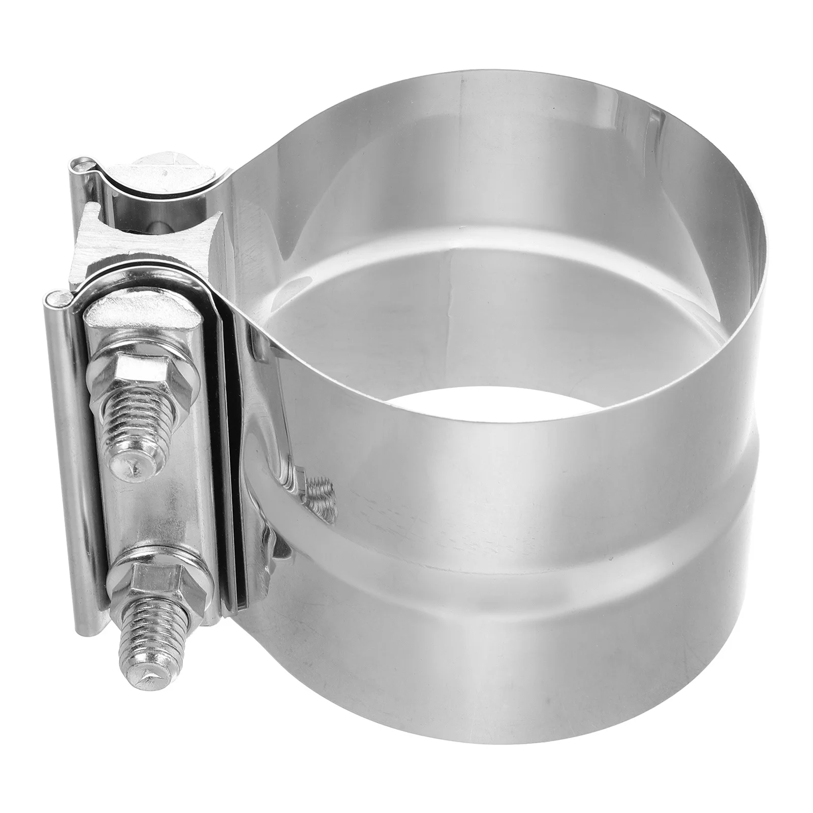 

304 Stainless Steel Exhaust Pipe Fixing Clamp Universal Car Modification Clamp Easy Install 3.5inch 89mm Clamps for Pipes