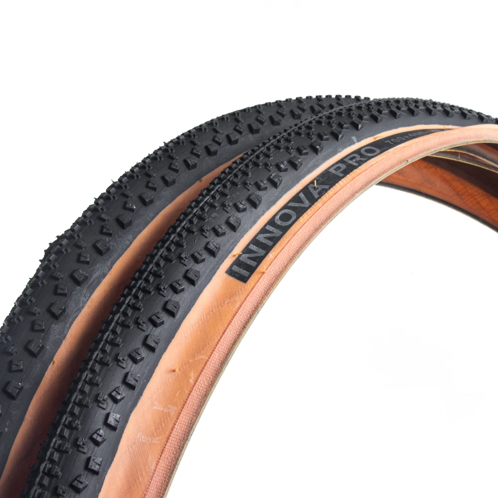 INNOVA Road Bike Tire 700C Anti-puncture Tire Road Bicycle Wear-resistant Ultralight Rubber Black Outer Tire Road Bike Supplies