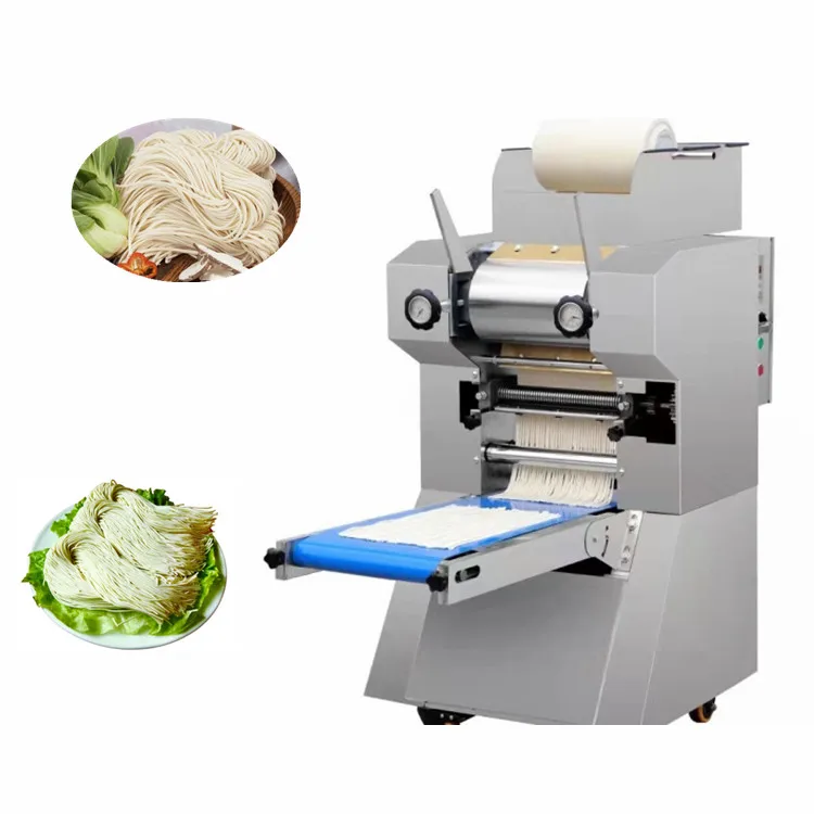 

Noodle Machine Electric Commercial Ramen Noodle Making Cutting Machine Pasta Roller Cutter Automatic Noodle Making Machine