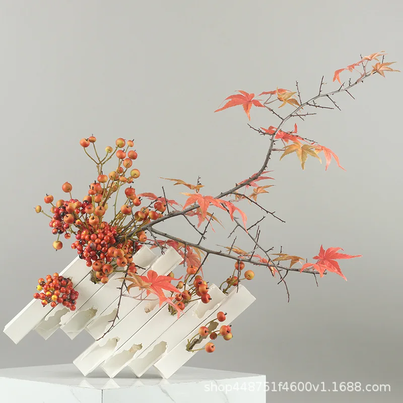 

modern simulation maple leaf decorations and decorations, Japanese new Chinese home decorations, sample rooms, Zen crafts