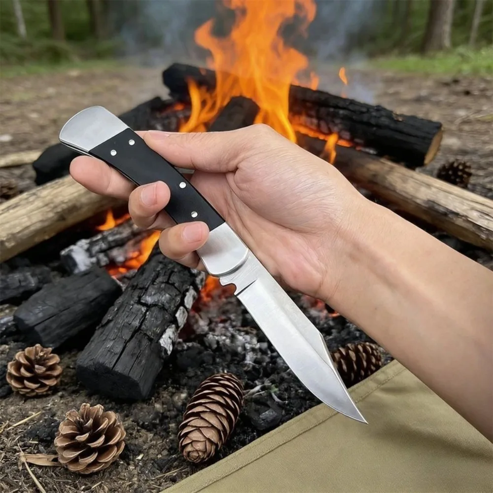 

Новый складной карманный нож 110 New Style с лезвием D2 для активного отдыха, рыбалки, кемпинга, многофункциональный, идеально подходит для походов