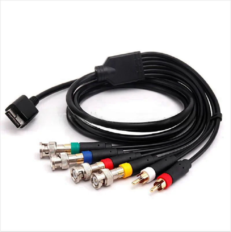 1.8m RGBS Cable Premium High Resolution Game Cable Accessories For PlayStation2 3 PS2/PS3 Game Consoles