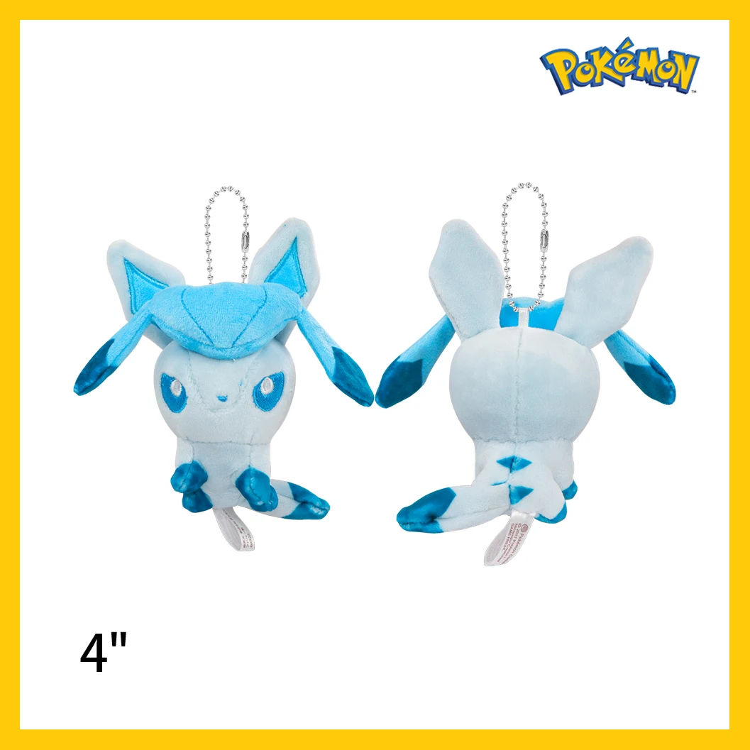 Mimikyu Eevee Plüsch-Schlüsselanhänger: Pocket Monster Cos Eeveelution Snorlax Puppe Anime-Anhänger für Fans, Sammlerstück, Sylveon Geschenk, Deko