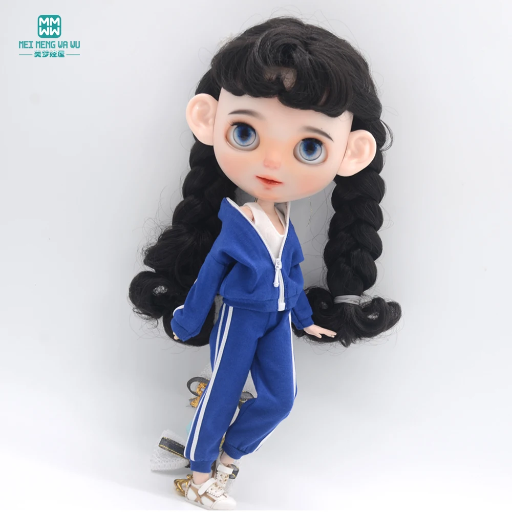 Blyth Clothes Azone OB22 OB24 Doll Accessories Fashion Sportswear Matching Pants Toy Gifts