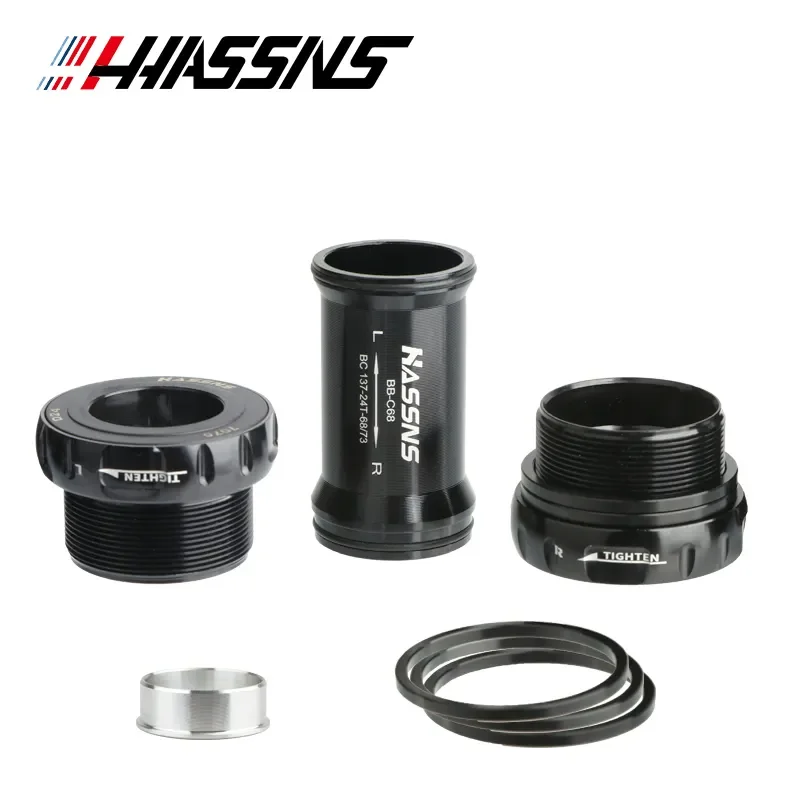 Hassns Bicycle Ceramics Bottom Bracket Hollowtech Crank Integrated Mtb Crankset Bb Bearing For Shimano Sram Pedivela Absolute