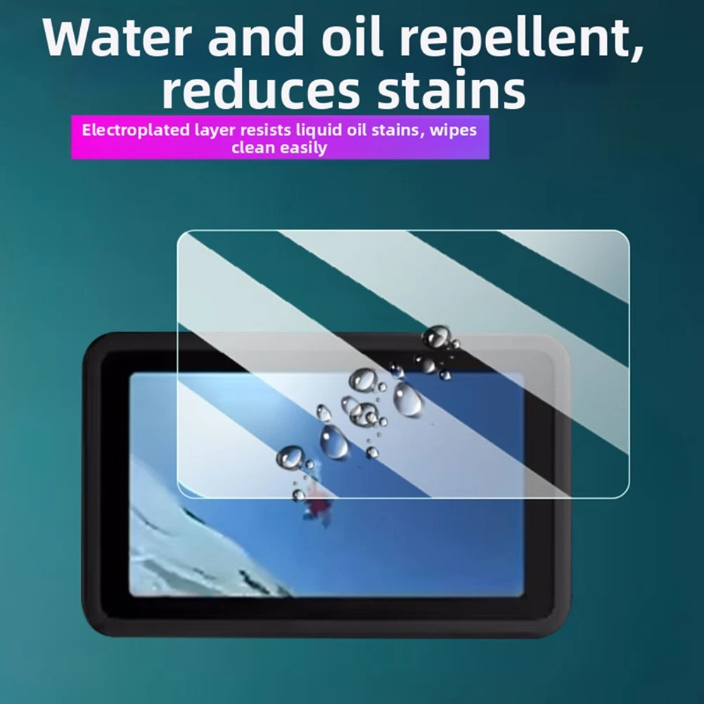 Tempered Glass Screen And Lens Protector For DJI Action 6 Pro HD Anti-Reflective Tempered Glass Sports Action Video Cameras Part
