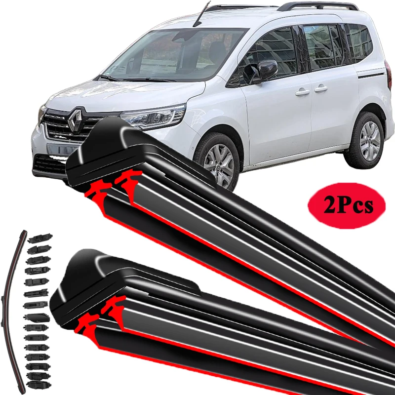 

For Renault Kangoo 1 2 3 1997~2024 W44 X44 X66 Car Windshield Wiper Blade Front Windscreen Windshield Brushes Accessories Window