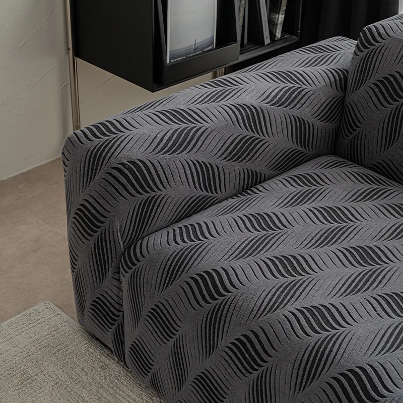 1/2/3/4 Seat Geometric Sofa Covers for Living Room Elastic Corner Couch Cover L Shaped Chaise Longue Slipcovers Chair Protector