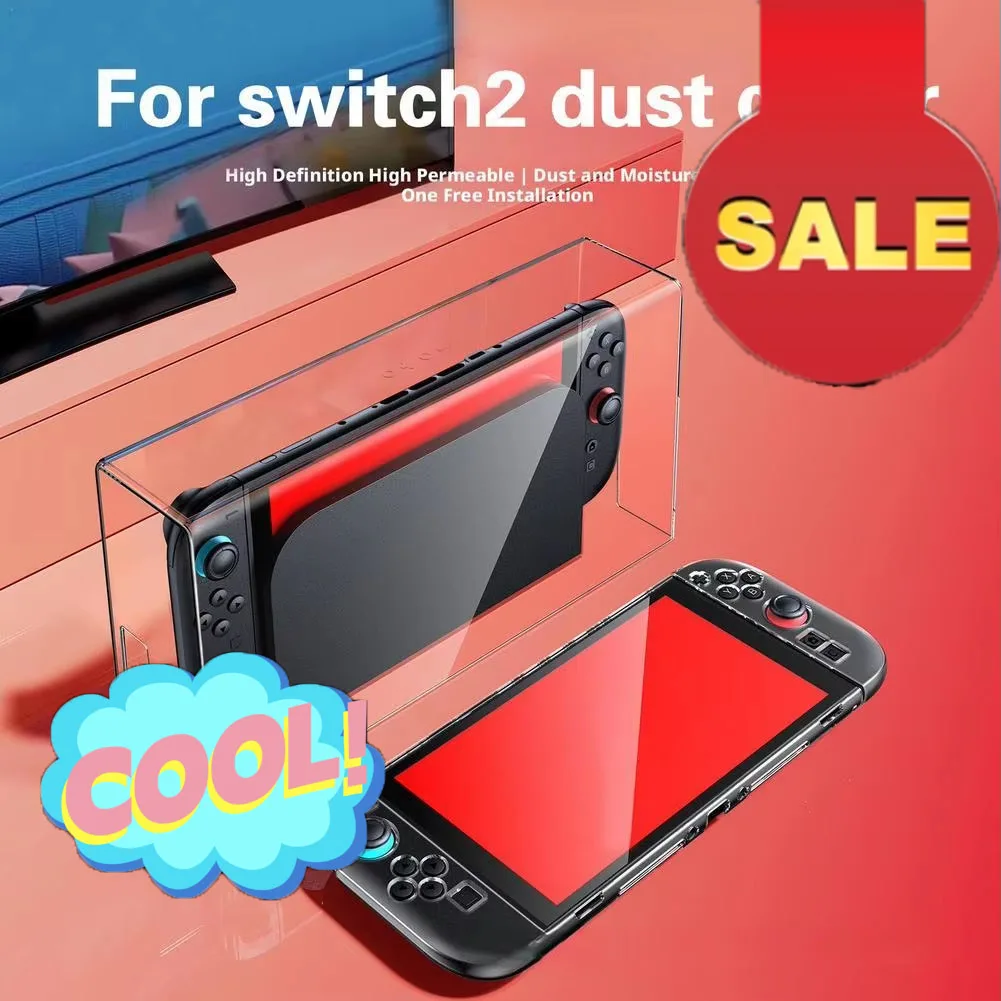 

Водонепроницаемый прозрачный пылезащитный чехол от царапин для Nintendo 2, защитный акриловый чехол для портативной игровой консоли