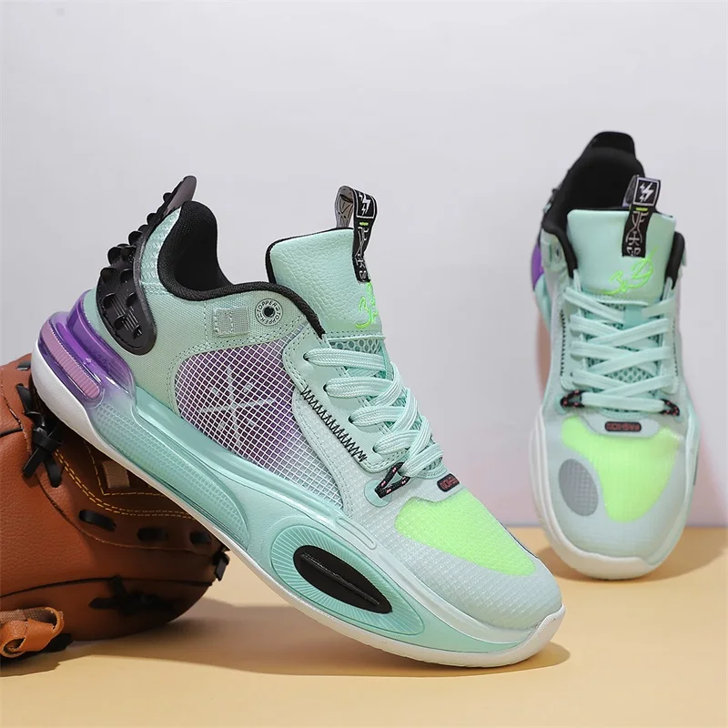 

Professional Basketball Shoes Men Women Anti Slip Sport Shoes Boy Hard-Wearing Basketball Training Shoe Couples Outdoor Sneakers