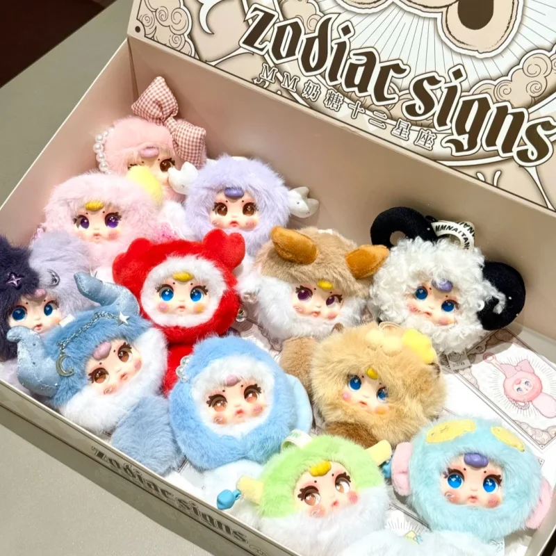 

Новая серия MM Milk Candy Twelve Constellation, модная слепая коробка, милая виниловая кукла, подвеска, украшение для сумки, креативная игрушка, подарок для девочки