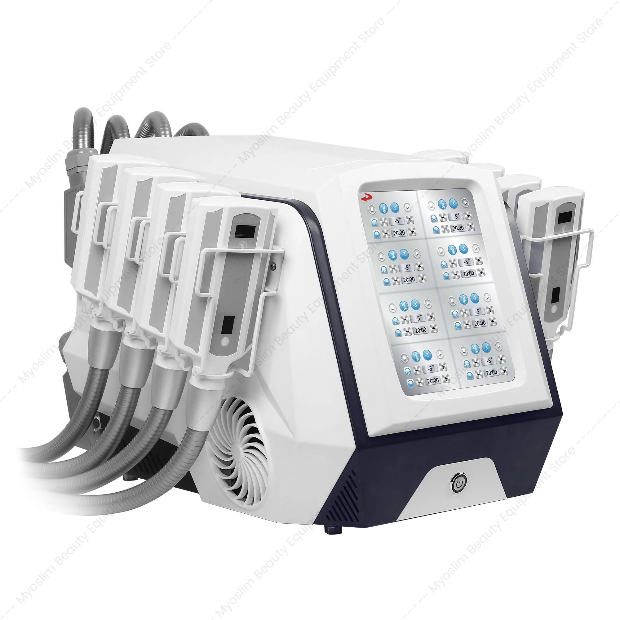Professional Weight Loss Machine with 8‑Handle Diamond‑Grade Cryo Pads, Fat Removal Cold Body Sculpting Cryolipolysis Equipment