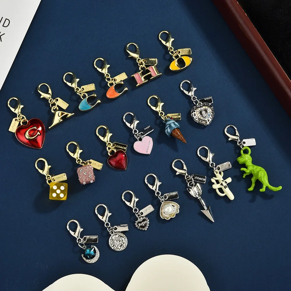 

Love Creative dinosaur cartoon bag pendant, ice cream fruit small hanging accessory, keychain