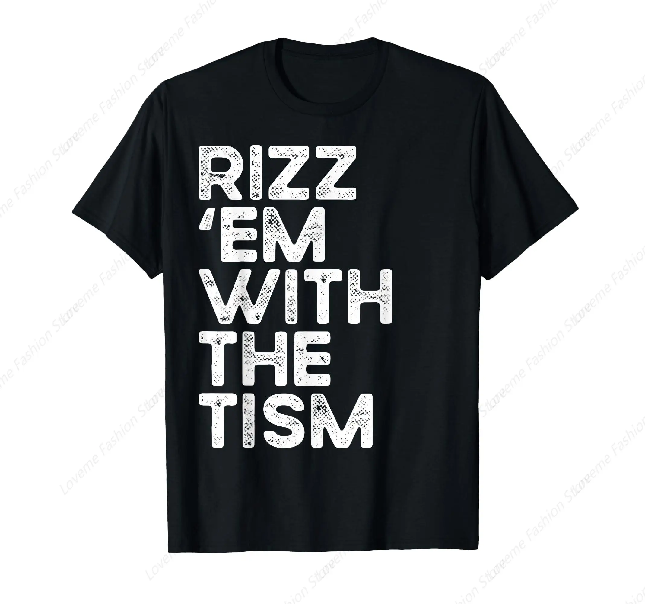 Rizz 'em with the tism Funny Autism Awareness T-Shirt