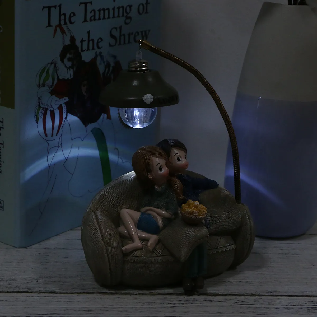 

Декоративные светильники-пары из смолы: классический декор для дома, гостиной, спальни, кабинета, романтический подарок на свадьбу, персонализированные изделия из смолы