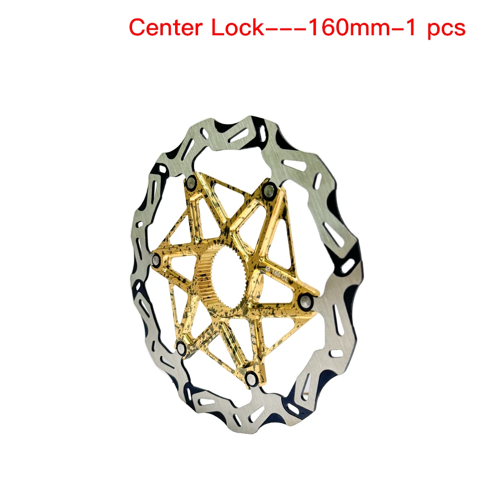 Fiets Remschijf YOD4 6-gat Center Lock 160mm 180mm 203mm / 1.95mm Fiets Remschijven Road MTB Schijfremmen