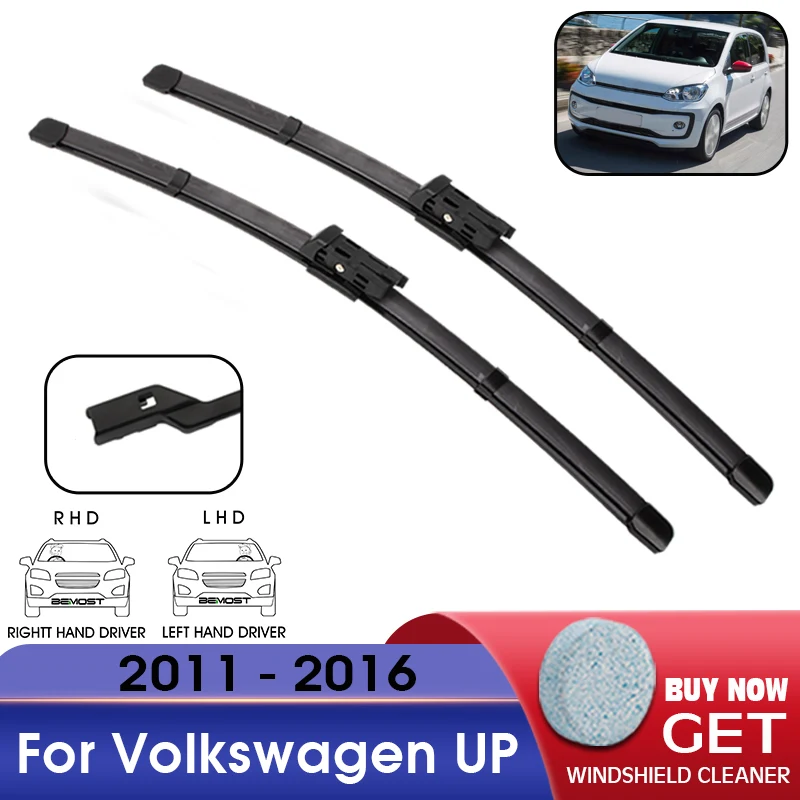 Car Wiper Blade Front Window Windshield Rubber Refill Wiper For Volkswagen UP 2011-2016 LHD / RHD 24