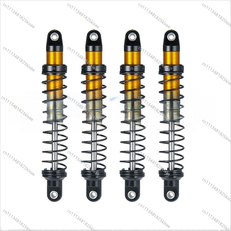 For 1/10 Simulation Climbing Car, Shock Absorber SCX10 90046 TRX4 Metal Double-stage Spring Hydraulic Shock Absorber