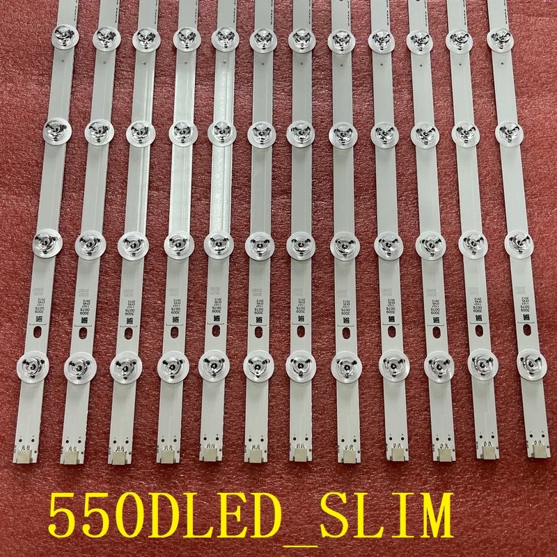 LED Backlight Strip For Panasonic TX-55CX350B TX-55CX300E TX-55CX400E TX-55CXW404 TX-55CX400B 550DLED_SLIM TX55CX400B