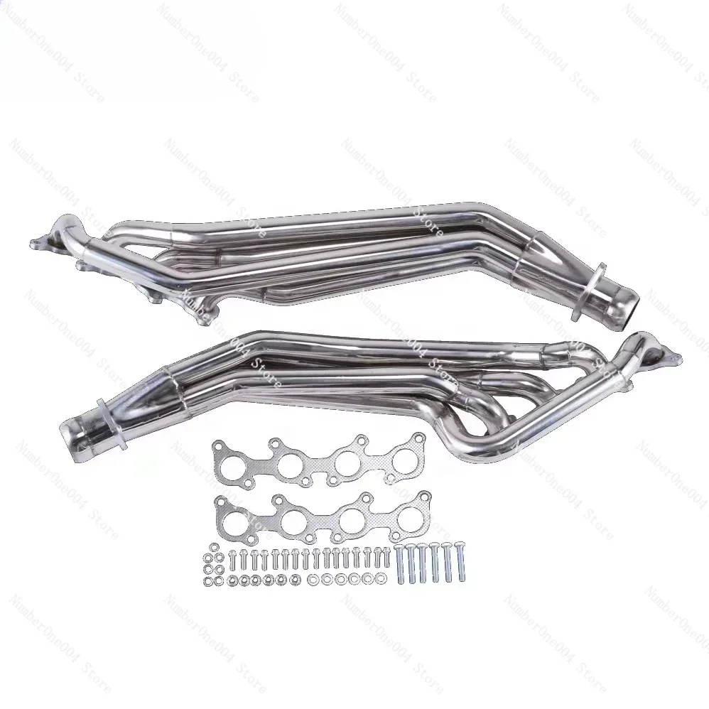 

Exhaust Headers Pipe for Ford Mustang Manifold Long Tube V8 5.0 L