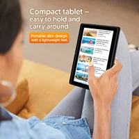 Tablette Android 13 de 7 pouces, 4 (2+2) Go de RAM, 32 Go de stockage, batterie de 3500 mAh, écran IPS HD 1024x600, double caméra, WiFi, Bluetooth 5