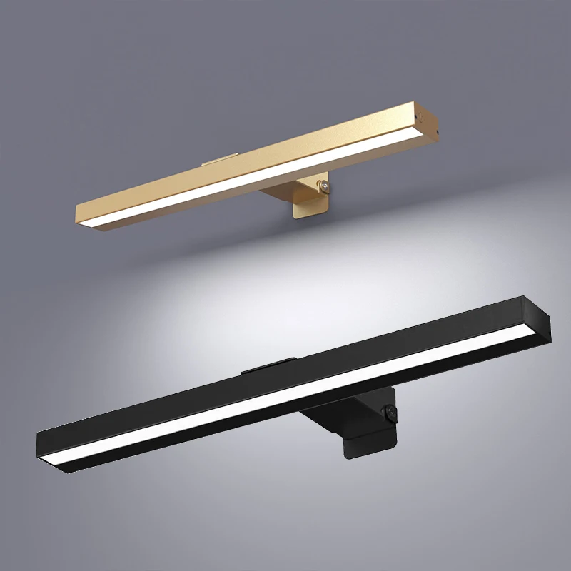 40CM Aluminum Wall Light With Remote Control Tricolor Light Timing Walll Lamp Vanity Lights Living Room Wall Sconce Mural Lamp