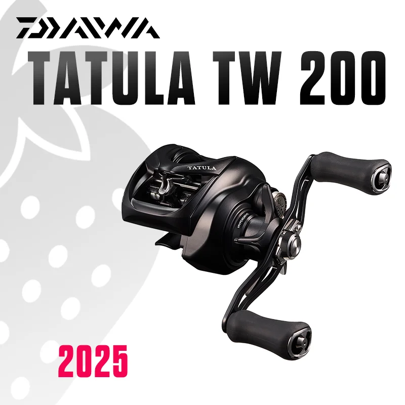 DAIWA 2025 NEUE TATULA TW 200 Angelrolle Baitcast-Rolle Salzwasserrollen 7 + 1BB 225 g Max. Zugkraft 6 kg