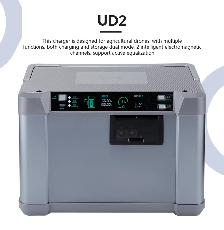 50A/3000W Intelligent Battery Charger 14S-20S Automatic Identification High Power for Car Motorcycle Boat