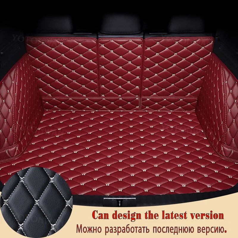 

Car Trunk Mat Full Surround Leather Custom For Chrysler All Medels 300c 300 300m Aspen Cirrus Daytona 2002-2023 Car Accessories