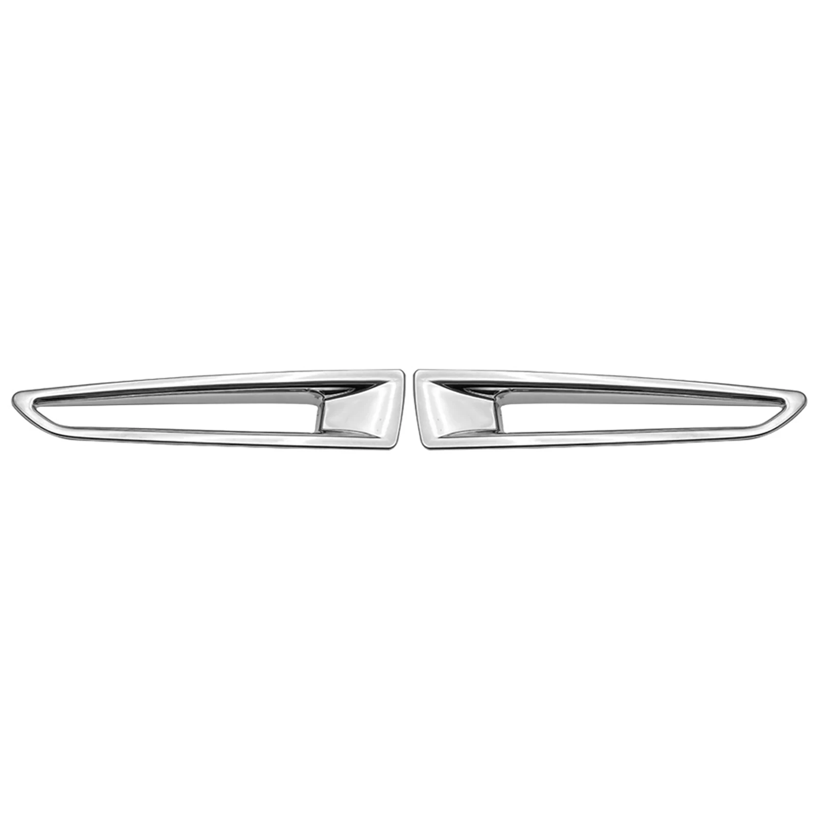 For Toyota Roomy 2019-2021 ABS Chrome Rear Fog Light Lamp Cover Trim Foglight Bezel Decoration Frame