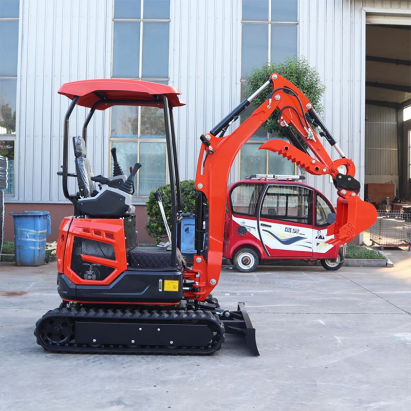 

CE Certified 1.8 Ton Compact Excavator, Customizable Attachments, Direct Factory Price & Fast Delivery