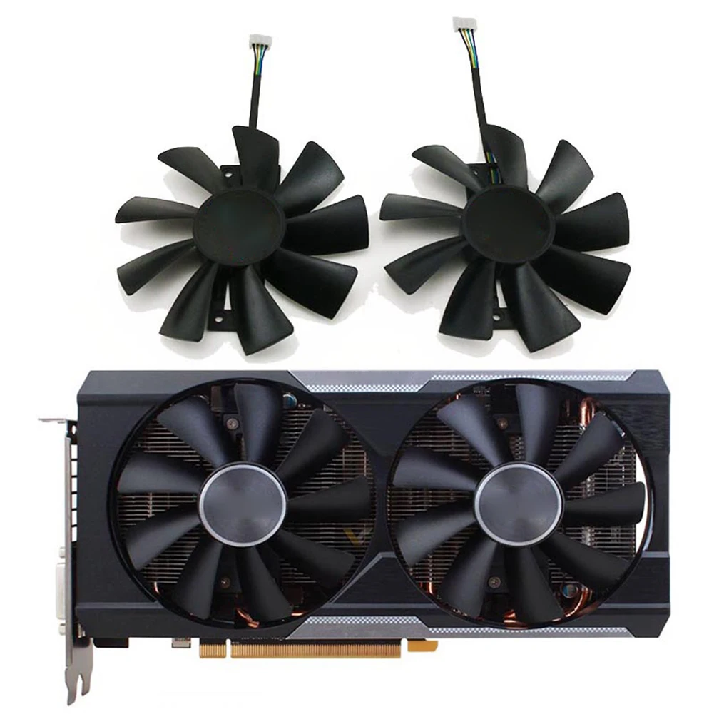 

100mm For Sapphire Sapphire R9 380X R9 380 2G 4G 5D R9 380X Graphics Cooling Fan GAA8B2U