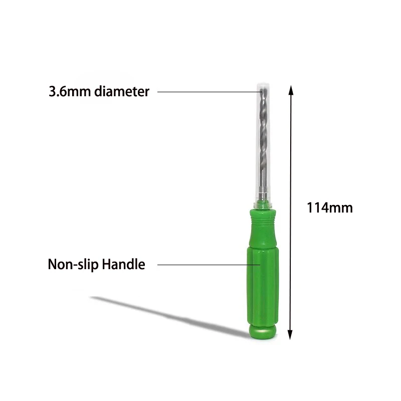 3.6MM DIY CISS Ink Cartridge Tool Hand Screw Drill Screwdriver Hand Drill Kit For Epson Canon HP Brother Printer Repair Tool