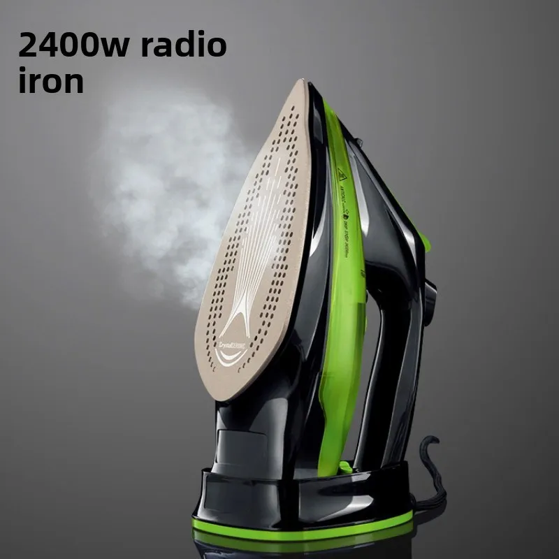 مكواة بخار منزلية محمولة، مكوّاة لاسلكية محمولة، مكواة كهربائية بقاعدة لاسلكية، مكواة بخار متينة عالية الجودة #6