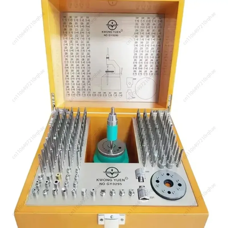 

130PCS High-Quality Watch Maintenance Tool Set – Punch Tool + Swing Wheel & Shaft Disassembly Kit