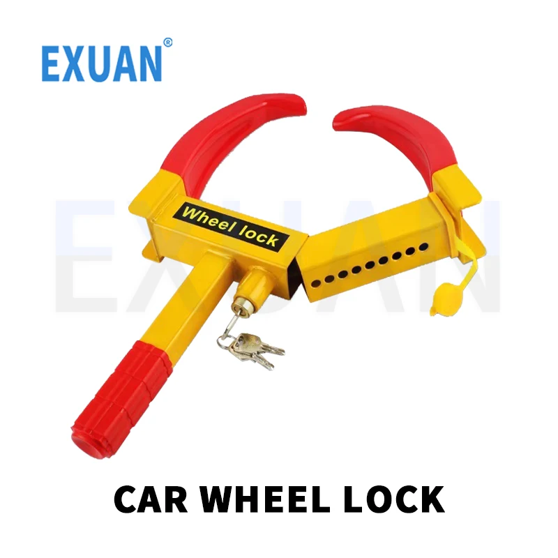 

Универсальный зажим для колесного замка, противоугонные замки для прицепа, регулируемый противоугонный замок для прицепа, зажим для колеса, стальной замок для шин для квадроцикла, внедорожника